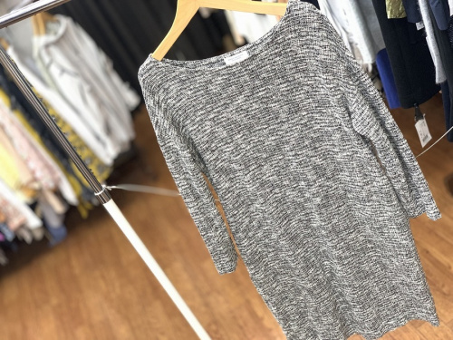 コートのニット