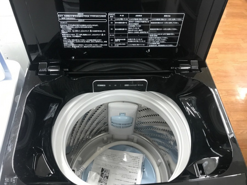 【Hisense】1年保証！黒い洗濯機が入荷です！！ [2019.10.22発行]｜リサイクルショップ トレジャーファクトリー（トレファク）上板橋店