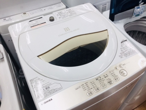 生活家電の洗濯機