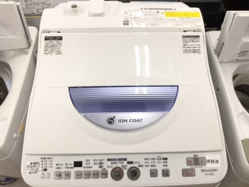 生活家電の洗濯機