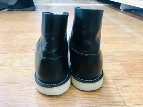 アイリッシュセッターのブーツ