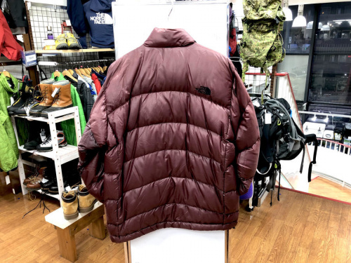 ジャケットのTHE NORTH FACE