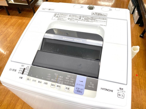 生活家電の洗濯機