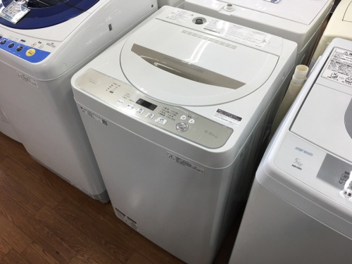 生活家電の洗濯機