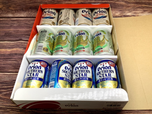 ギフトセットのオリオンビール