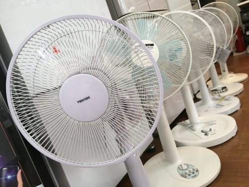 季節家電の扇風機