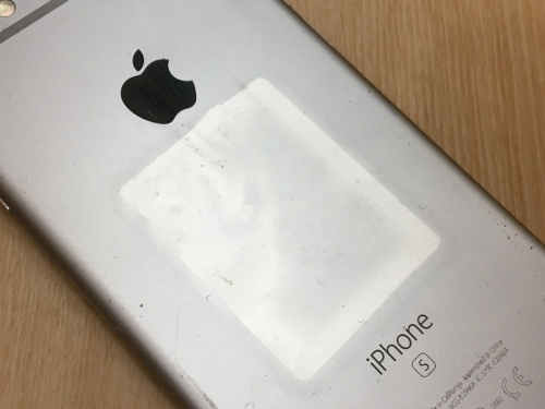 スマートフォンのiPhone6s