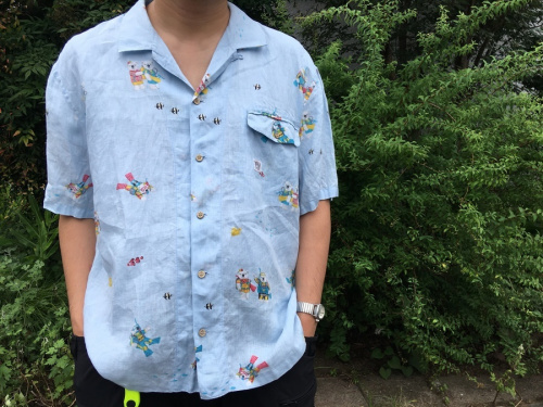 メンズファッションのアロハシャツ