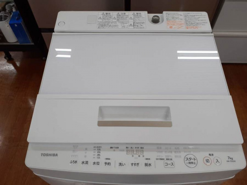 洗濯機のTOSHIBA