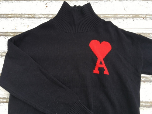 メンズファッションのタートルネックニット