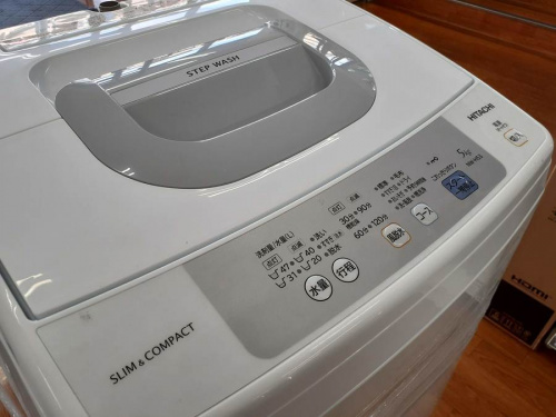 生活家電の洗濯機