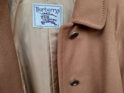 ウールステンカラーコートのBurberry's
