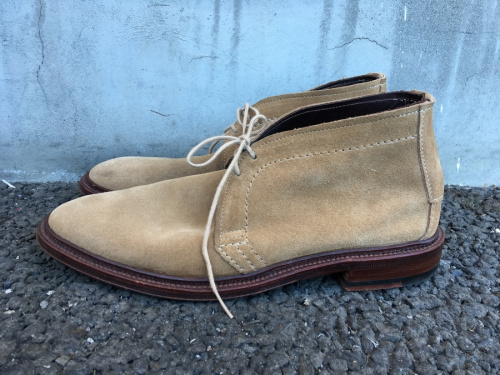 チャッカブーツのALDEN