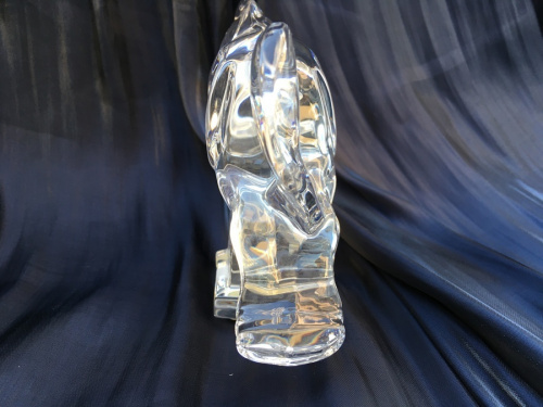 【南】　Baccarat バカラ　ジャンピングホース　大型　馬 バカラ フィギュリン ○ ジャンピングホース 馬 ウマ 午