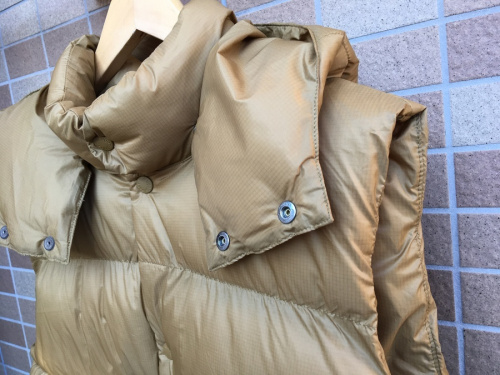 キャンプシェラベストの古着