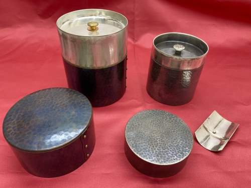 和食器の銅製茶器揃