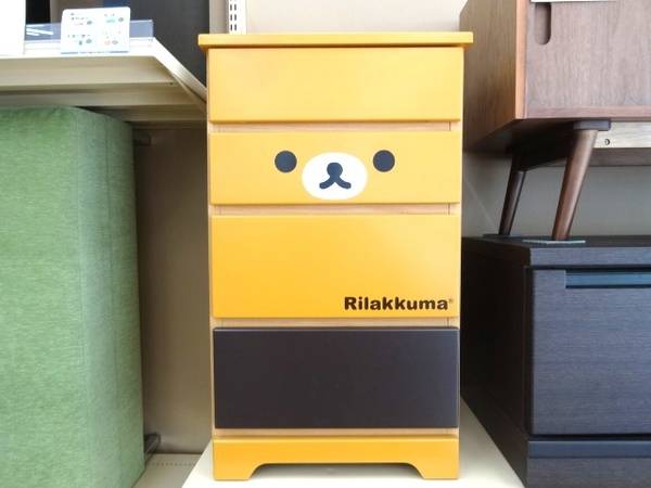 リラックマ 木製チェスト タンス　廃盤品　入手困難　準備中 リラックマ 木製チェスト タンス 廃盤品 入手困難 準備中 KaguBuy リカ