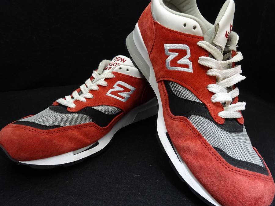 【希少】NEW BALANCE ニューバランス M1500CSW MADE IN ENGLAND 27cm USA9 赤 New Balance - ニューバランス M1500CSW UKmadeの通販 by えぽっち