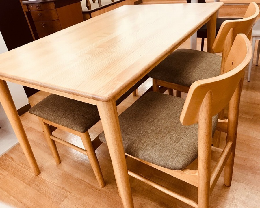 【マナベインテリアハーツ】ベンチダイニング4点セット！ [2019.07.16発行]｜リサイクルショップ トレジャーファクトリー（トレファク）神戸新長田店