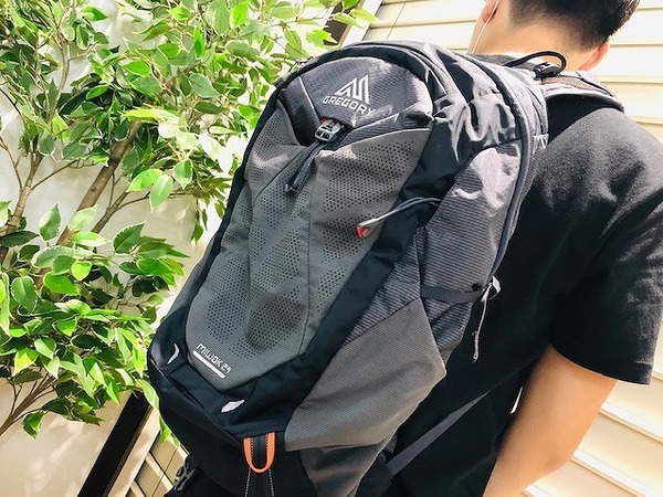 【中古】グレゴリー ミウォック24 ブラック GREGORY miwok 24 グレゴリー ミウォック２４ バックパック ナイロン ブラック GREGORY