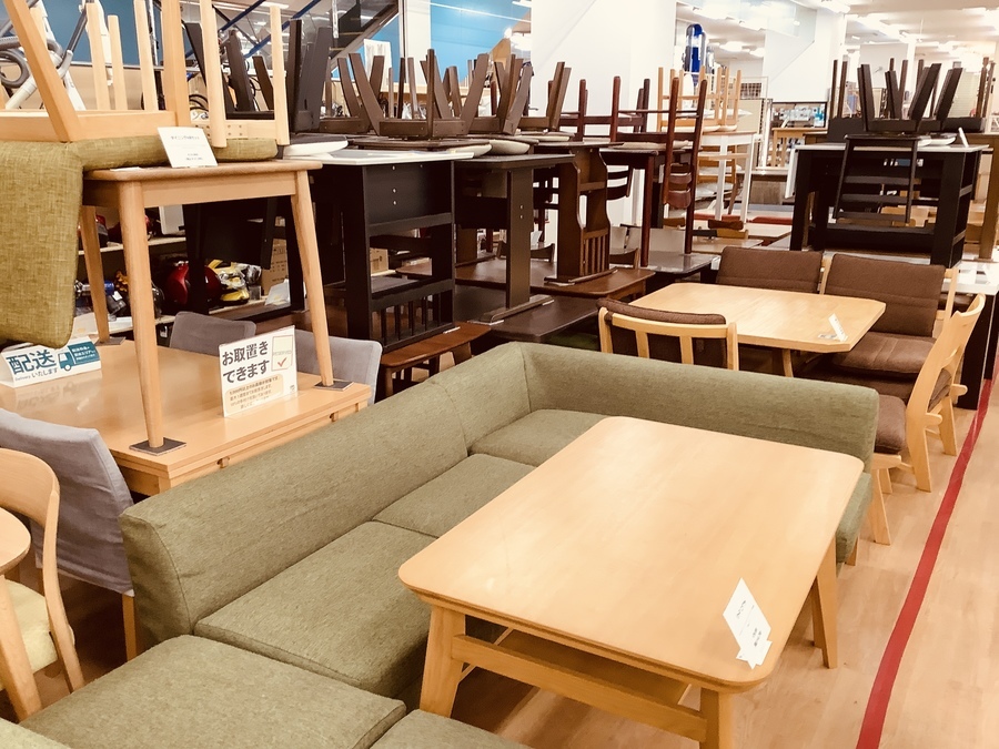 地域最大級中古家具】ソファダイニングセット入荷！｜2021年08月28日
