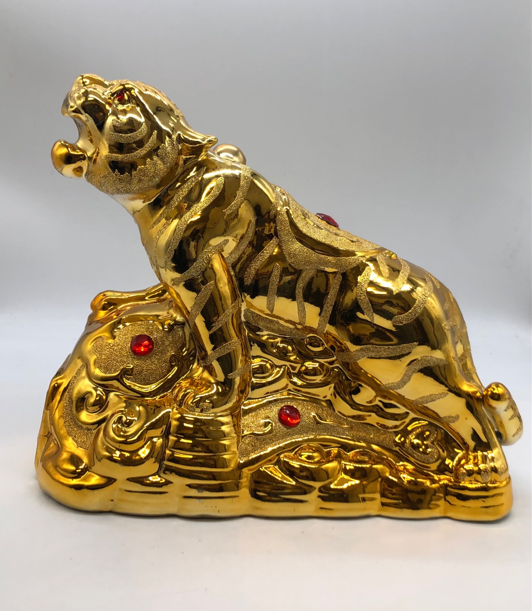 ★特選一品★金運スペシャル☆聚寶盆♢【天然アラゴナイト☆招財セット】❤️ 酒類買取強化中！！】新入荷のバーボンウイスキー【ZODIAK 干支ボトル