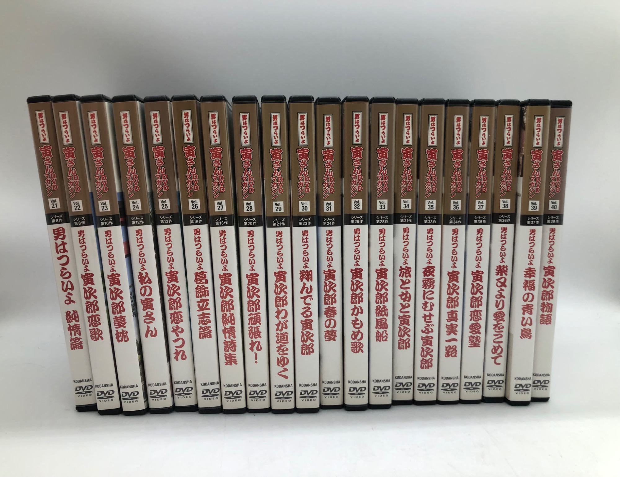 男はつらいよ 寅さんDVDマガジン 50巻セット