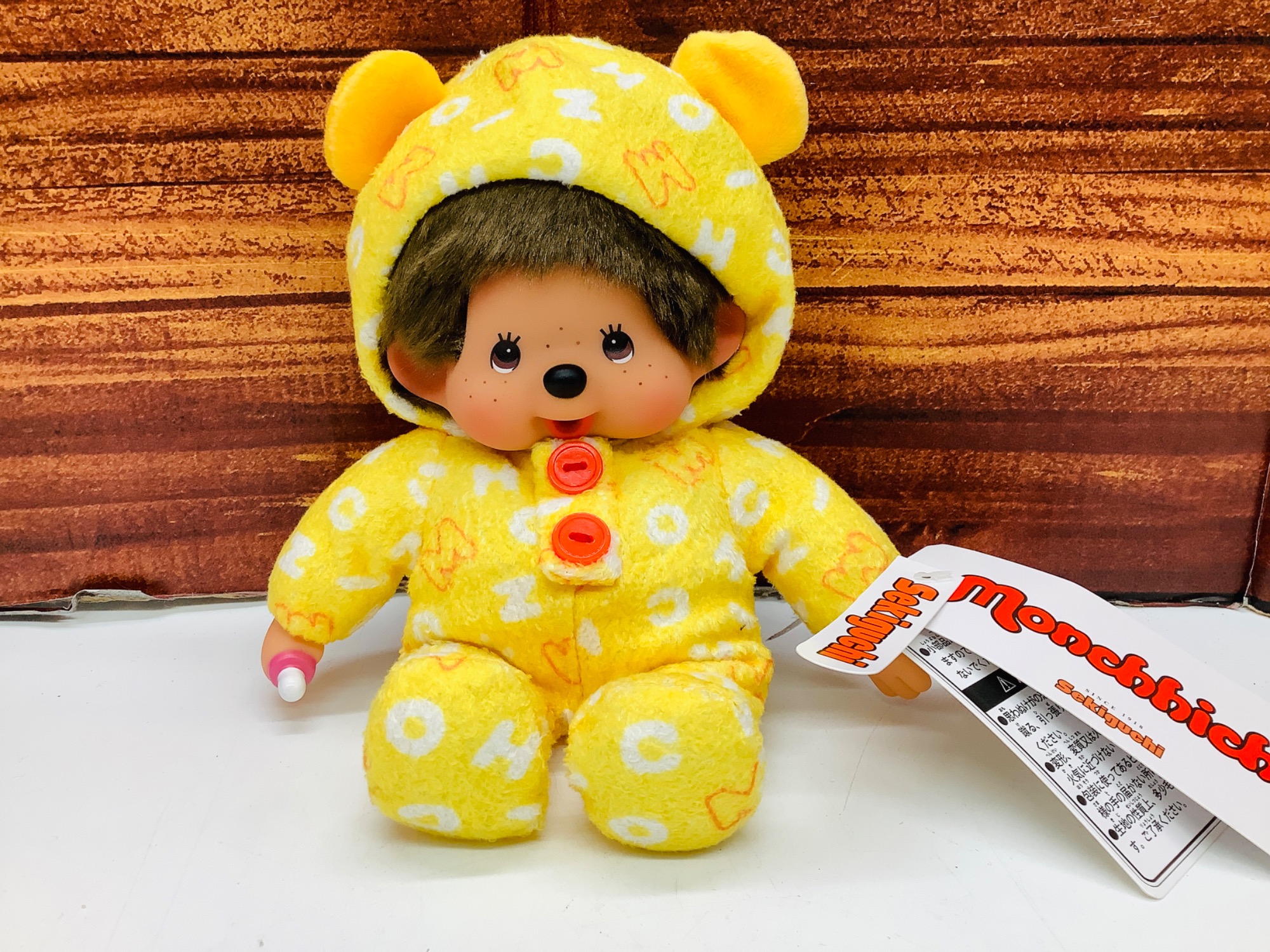 新品 1998年発売 エプロンドレス 黄色 モンチッチ 538 新品 1998年発売 エプロンドレス 黄色 モンチッチ 538