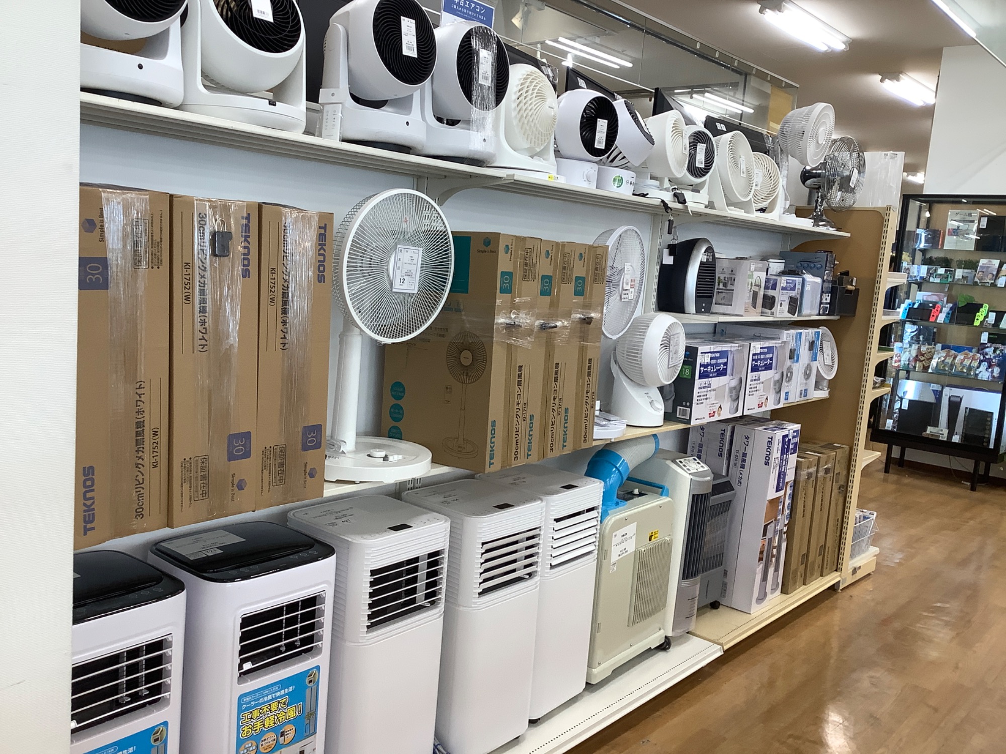 夏物家電最大展示中！】SHARP(シャープ)より扇風機のご紹介