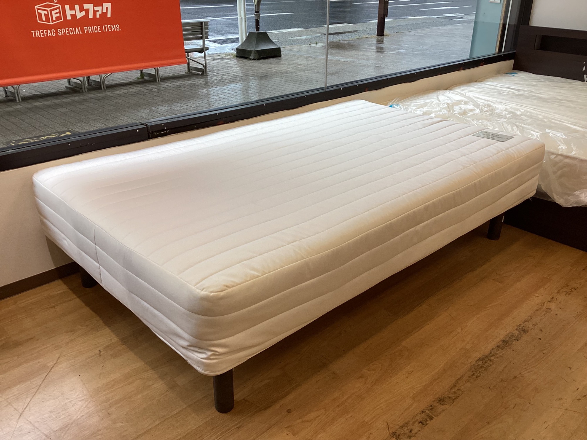 ベッド多数展開中】【家具多数展開中】無印良品のセミダブルベッドをご