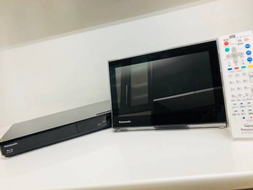 デジタル家電のポータブルテレビ