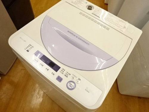 生活家電の洗濯機