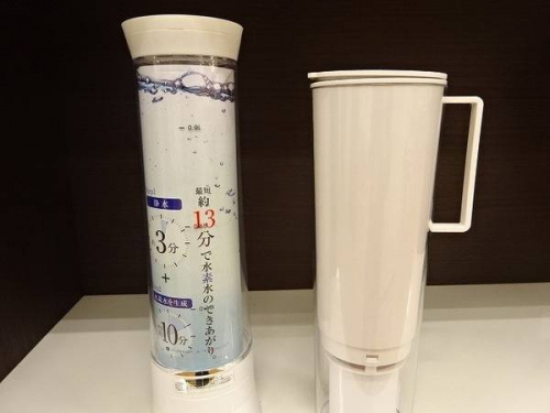 調理家電の水素水生成器