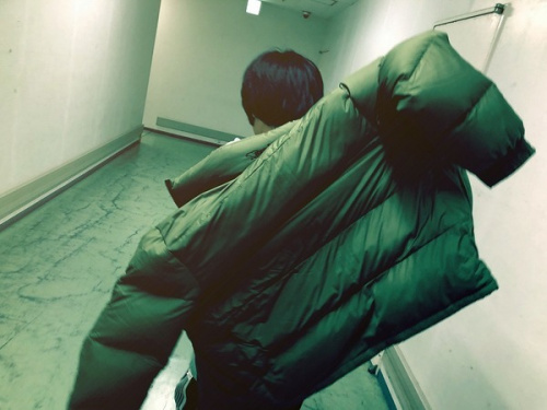 ジャケットのダウンジャケット