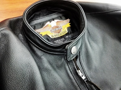 ジャケットのシングルライダースジャケット