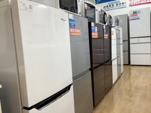 中古冷蔵庫の家電買取