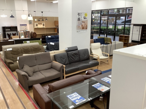 地域最大級中古家具】ニトリのL字カウチソファーが入荷致しました