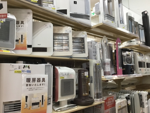 ファンヒーターのストーブ