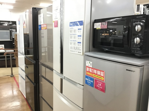 冬物家電の洗濯機