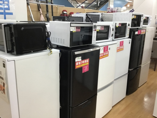 洗濯機の冷蔵庫