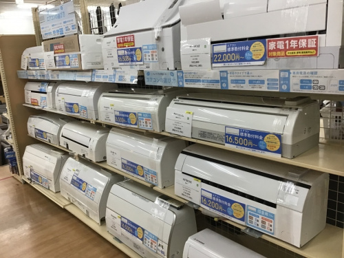中古家電のエアコン