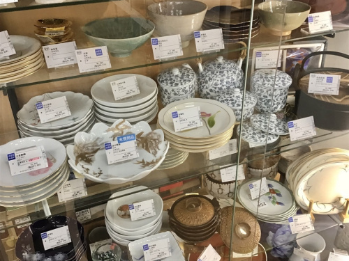 中古食器の古着買取