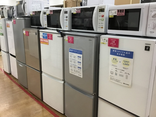 中古家電の中古冷蔵庫