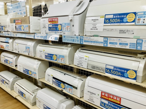中古家電のエアコン