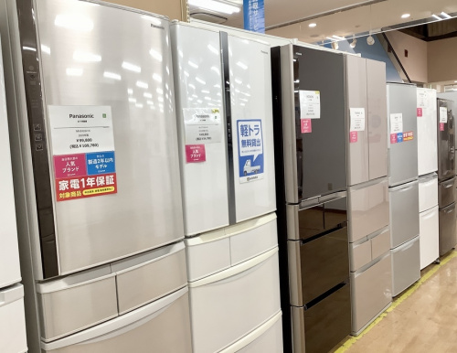 中古家電の中古冷蔵庫