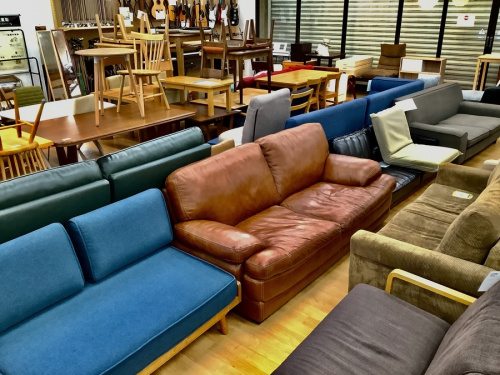 ダイニングセット　中古のソファー　買取