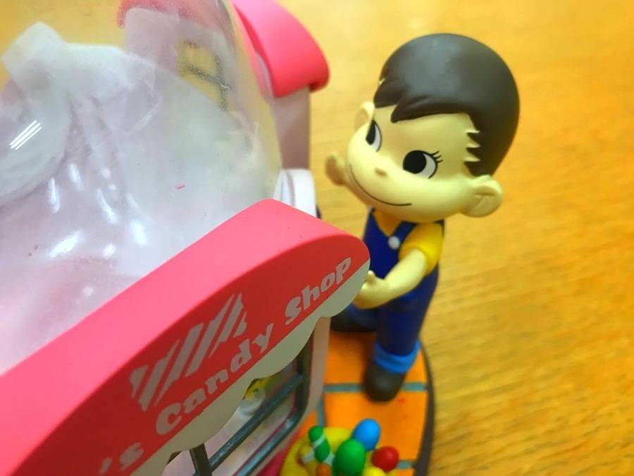 店頭用　おしゃべりペコちゃん　ジャンク品 レトロ首振り人形『ペコちゃん』買取入荷しました！【大和店