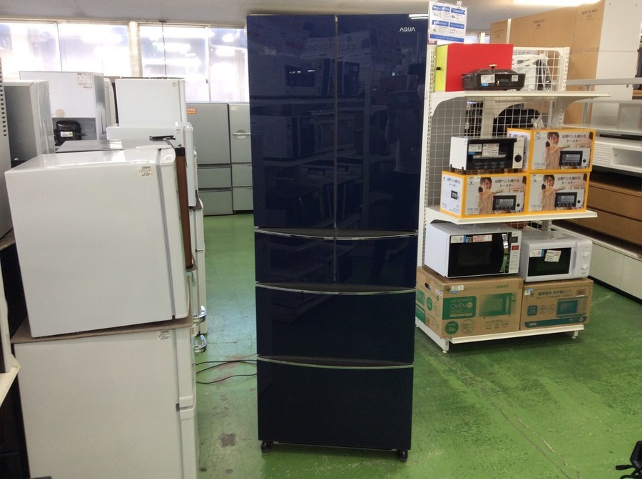 AQUA（アクア）の6ドア冷蔵庫【AQR-FG40B】を買取入荷しました！【練馬