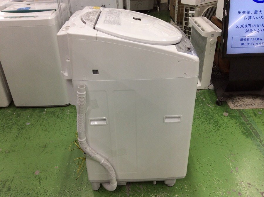 SHARP縦型洗濯機のご紹介！(トレファク寝屋川) SHARP (シャープ) 縦型洗濯乾燥機 ES-TX8K-W 2025年製｜トレファクONLINE