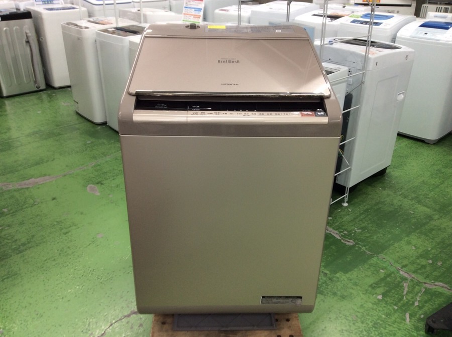 【スマホで購入】HITACHI（日立）の縦型洗濯乾燥機【BW-DX110A】を入荷しました！【練馬店】 [2020.05.21発行